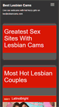 Mobile Screenshot of bestlesbiancams.com